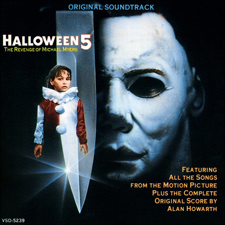 Обложка к альбому - Хэллоуин 5: Месть Майкла Майерса / Halloween 5: The Revenge of Michael Myers