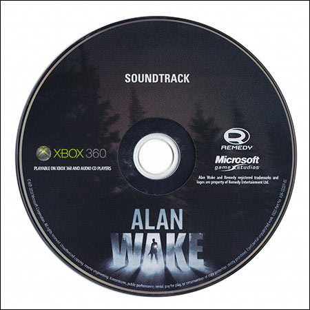 Обложка к альбому - Alan Wake (Limited Collector's Edition Soundtrack (Xbox 360))