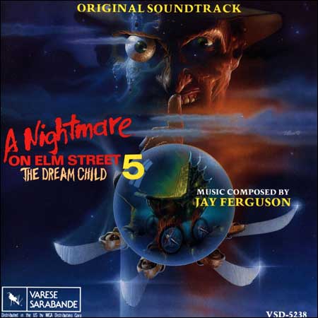 Обложка к альбому - Кошмар на улице Вязов 5: Дитя сна / A Nightmare On Elm Street 5: The Dream Child