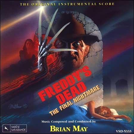 Обложка к альбому - Кошмар На Улице Вязов 6: Фредди Мёртв / A Nightmare On Elm Street 6 - Freddy's Dead: The Final Nightmare (Score)