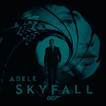 Обложка к альбому - 007: Координаты ''Скайфолл'' / Skyfall (by Adele)