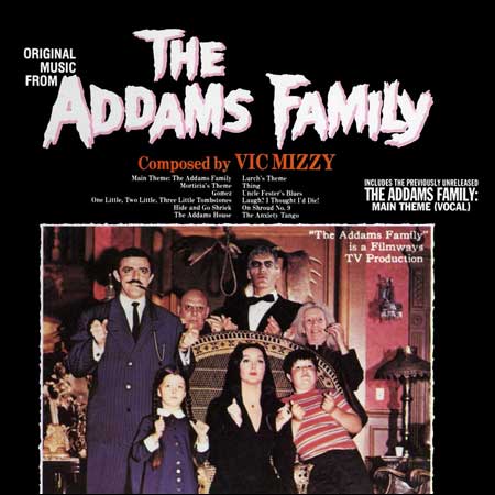 Обложка к альбому - Семейка Аддамс / The Addams Family (by Vic Mizzy)