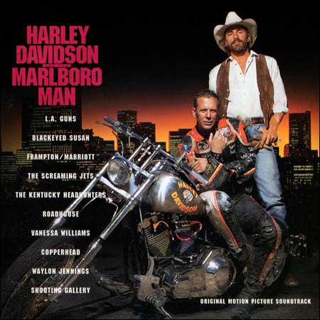 Обложка к альбому - Харлей Дэвидсон и ковбой Мальборо / Harley Davidson and the Marlboro Man