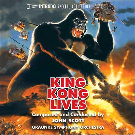 Дополнительная обложка к альбому - Кинг Конг жив / King Kong Lives (Intrada Special Collection Volume 214)