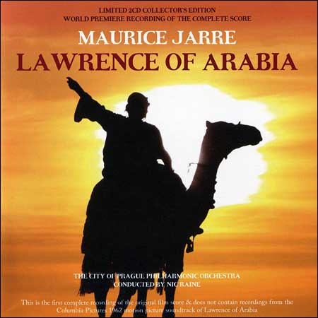 Обложка к альбому - Лоуренс Аравийский / Lawrence Of Arabia (Complete Score)