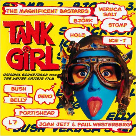 Обложка к альбому - Девушка-танк / Tank Girl (OST)