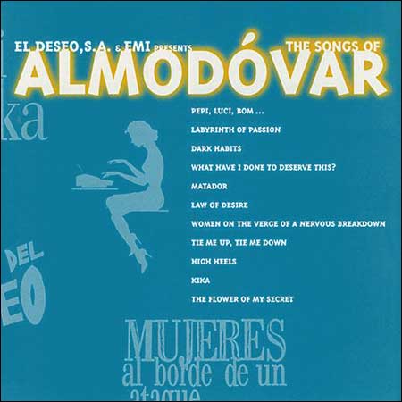 Обложка к альбому - Le Canzoni Dei Film Di Almodóvar / The Songs Of Almodóvar