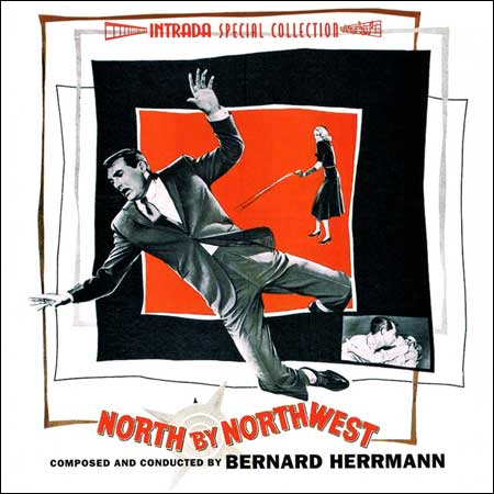 Дополнительная обложка к альбому - На север через северо-запад / North By Northwest (Intrada Special Collection)