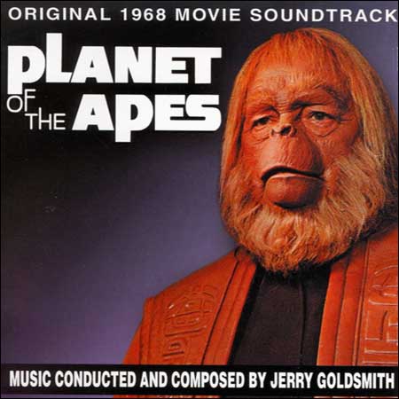 Обложка к альбому - Планета обезьян / Planet of the Apes (OST by Jerry Goldsmith)