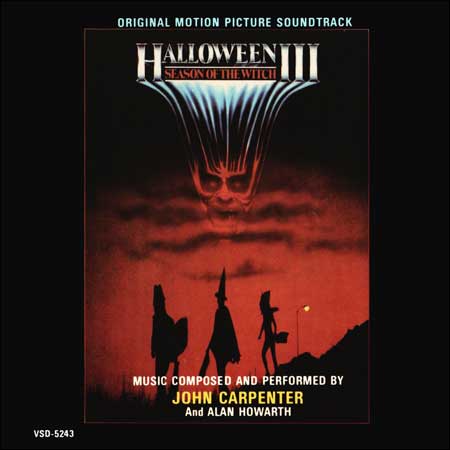 Обложка к альбому - Хэллоуин 3: Сезон ведьм / Halloween III: Season of the Witch (OST)