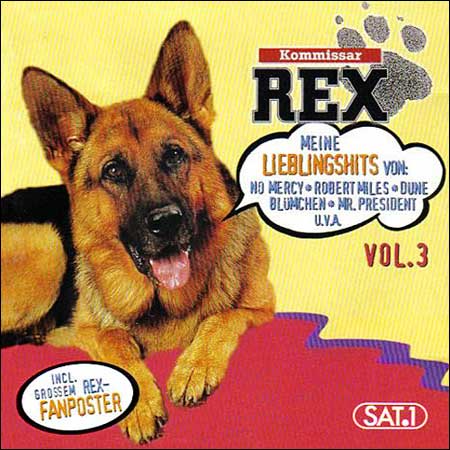 Обложка к альбому - Комиссар Рекс / Kommissar Rex - Vol. 3