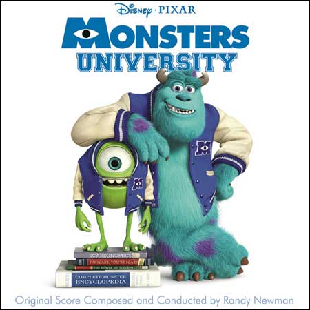 Обложка к альбому - Университет монстров / Monsters University (Score)