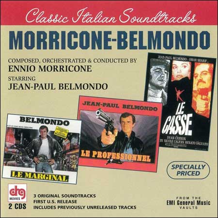 Обложка к альбому - Classic Italian Soundtracks Morricone-Belmondo