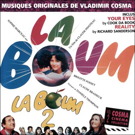 Обложка к альбому - Cosma Cinéma Collection - Vol. 2: La Boum / La Boum 2