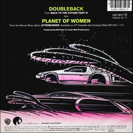 Обложка к альбому - Назад в будущее / Back to the Future (Doubleback - Single)