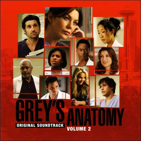 Обложка к альбому - Анатомия Грей / Анатомия страсти / Grey's Anatomy - Volume 2