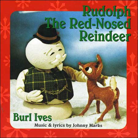 Обложка к альбому - Олененок Рудольф / Рудольф - красноносый олень / Rudolph the Red-Nosed Reindeer