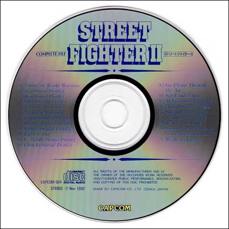 Обложка к альбому - Street Fighter II Complete File