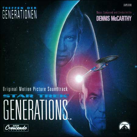 Обложка к альбому - Звёздный путь 7: Поколения / Star Trek: Generations (OST)