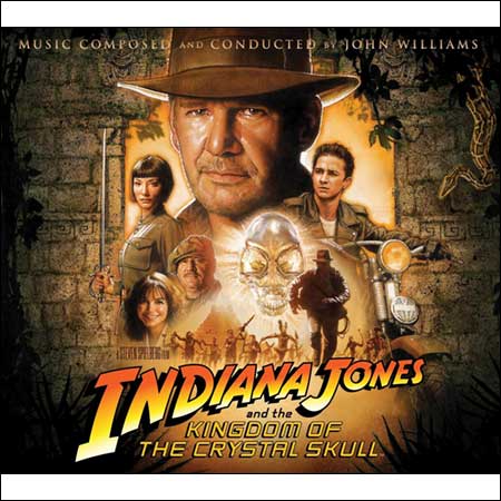 Дополнительная обложка к альбому - Indiana Jones: The Soundtracks Collection - CD 4 - Indiana Jones and the Kingdom of the Crystal Skull