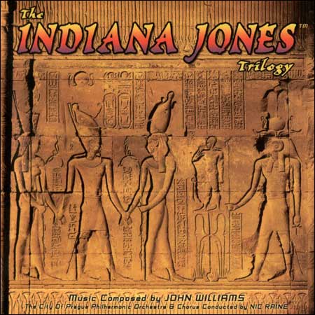 Обложка к альбому - Индиана Джонс / The Indiana Jones Trilogy