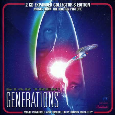 Обложка к альбому - Звёздный путь 7: Поколения / Star Trek: Generations (Expanded Collector's Edition)