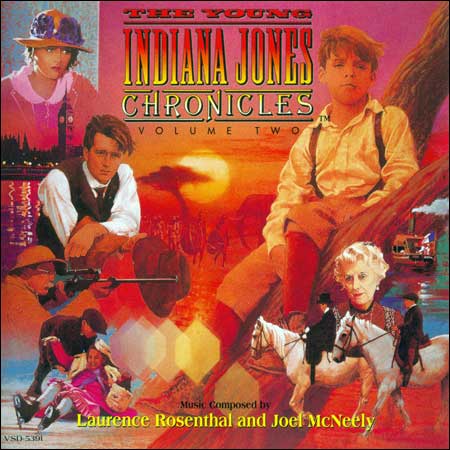 Обложка к альбому - Хроники молодого Индианы Джонса / The Young Indiana Jones Chronicles - Vol. 2