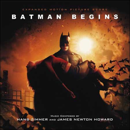 Обложка к альбому - Бэтмен: начало / Batman Begins (Expanded Score - 2 CD)