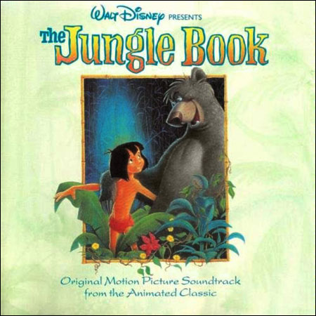 Обложка к альбому - Книга джунглей / The Jungle Book (Walt Disney Records - 606122)