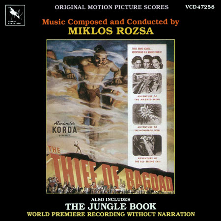 Обложка к альбому - Багдадский вор , Книга джунглей / The Thief of Bagdad , The Jungle Book
