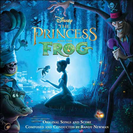 Обложка к альбому - Принцесса и лягушка / The Princess and the Frog (OST)