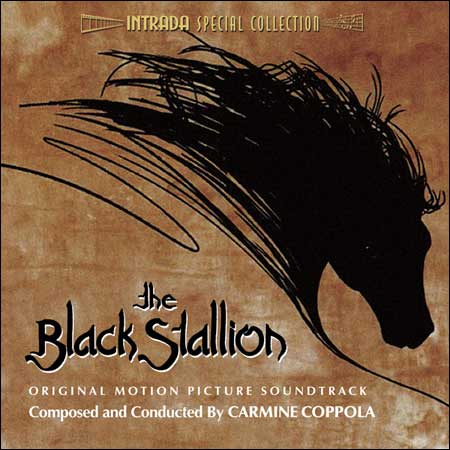 Обложка к альбому - Чёрный скакун / Вороной жеребец / The Black Stallion