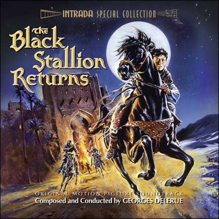 Обложка к альбому - Возвращение черного скакуна / The Black Stallion Returns