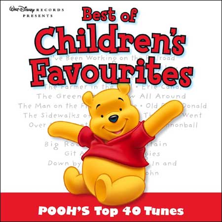 Обложка к альбому - Best of Children's Favourites - Pooh's Top 40 Tunes
