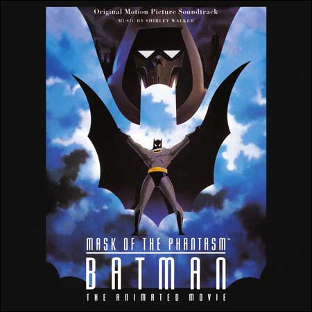 Обложка к альбому - Бэтмен: Маска призрака / Batman: Mask of the Phantasm (Reprise Records)