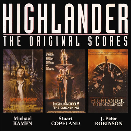 Обложка к альбому - Горец / Highlander - The Original Scores