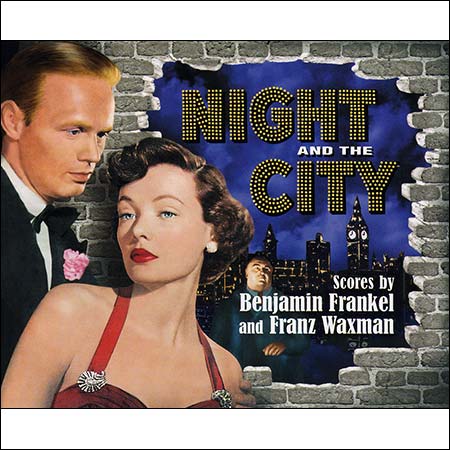 Обложка к альбому - Ночь и город / Night and the City (by Benjamin Frankel, Franz Waxman)