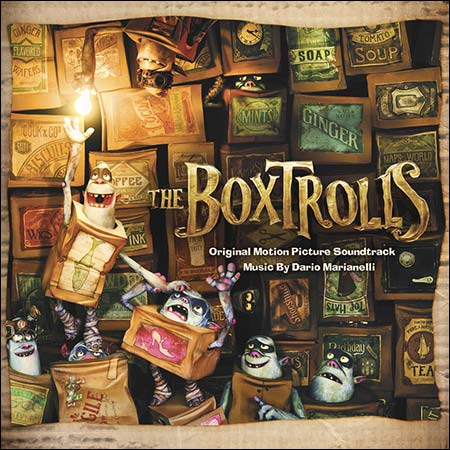 Обложка к альбому - Семейка монстров / The Boxtrolls