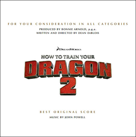 Обложка к альбому - Как приручить дракона 2 / How to Train Your Dragon 2 (FYC Promo)