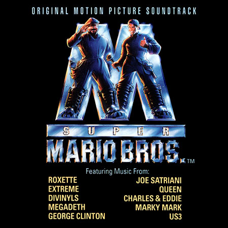 Обложка к альбому - Супербратья Марио / Super Mario Bros. (Capitol Records - CDP 0777 7 89117 2 2)