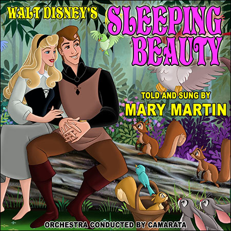 Обложка к альбому - Спящая красавица / Walt Disney's Story of Sleeping Beauty