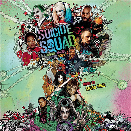 Обложка к альбому - Отряд самоубийц / Suicide Squad (Score (Deluxe Edition))