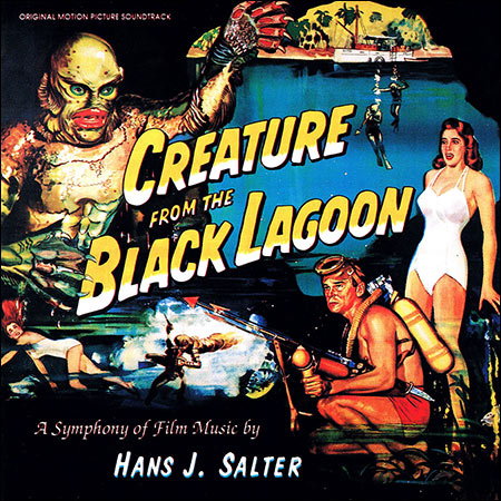 Обложка к альбому - Создание из чёрной лагуны / Creature from the Black Lagoon