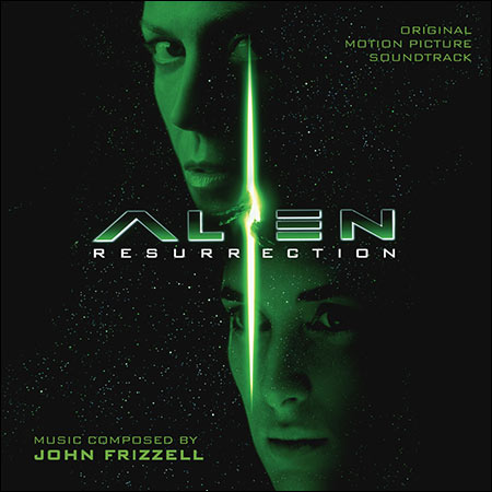 Обложка к альбому - Чужой 4: Воскрешение / Alien: Resurrection (La-La Land Records)
