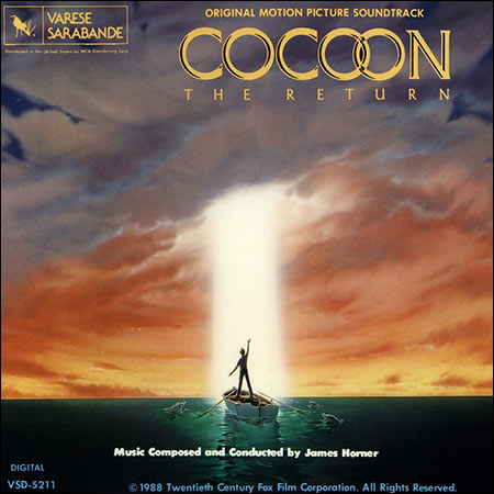 Обложка к альбому - Кокон: Возвращение / Cocoon: The Return (Original Score)