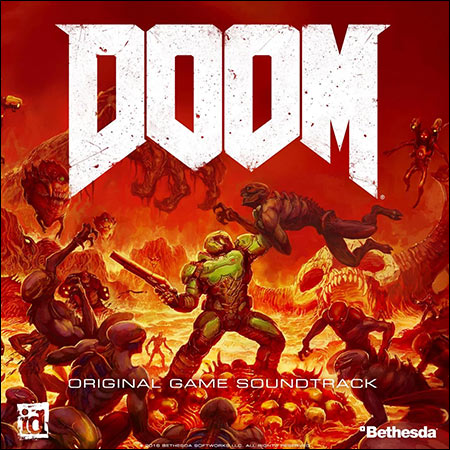 Обложка к альбому - DOOM (2016) (Original Game Soundtrack)