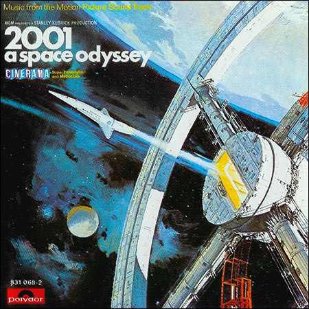 Обложка к альбому - Космическая одиссея 2001 года / 2001: A Space Odyssey (Polydor - 831.068-2)