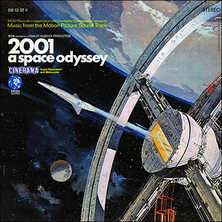 Обложка к альбому - Космическая одиссея 2001 года / 2001: A Space Odyssey (MGM Records - S1E-13 ST X)