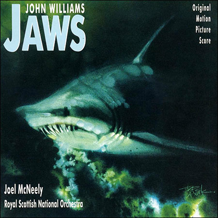 Обложка к альбому - Челюсти / Jaws (Varèse Sarabande - VSD-6078)