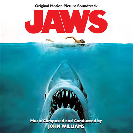 Обложка к альбому - Челюсти / Jaws (Intrada Records INT 7145)